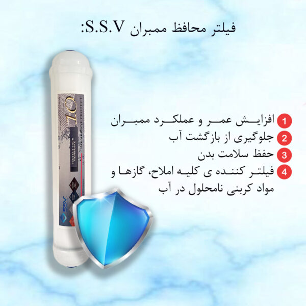 شماره 10-فیلتر محافظ ممبران(membrane protect)